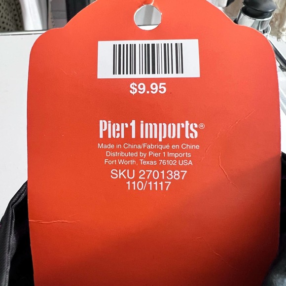 Pier 1 Imports Scary Black Cat Wine Bottle Travel Carrier - Picture 7 of 13